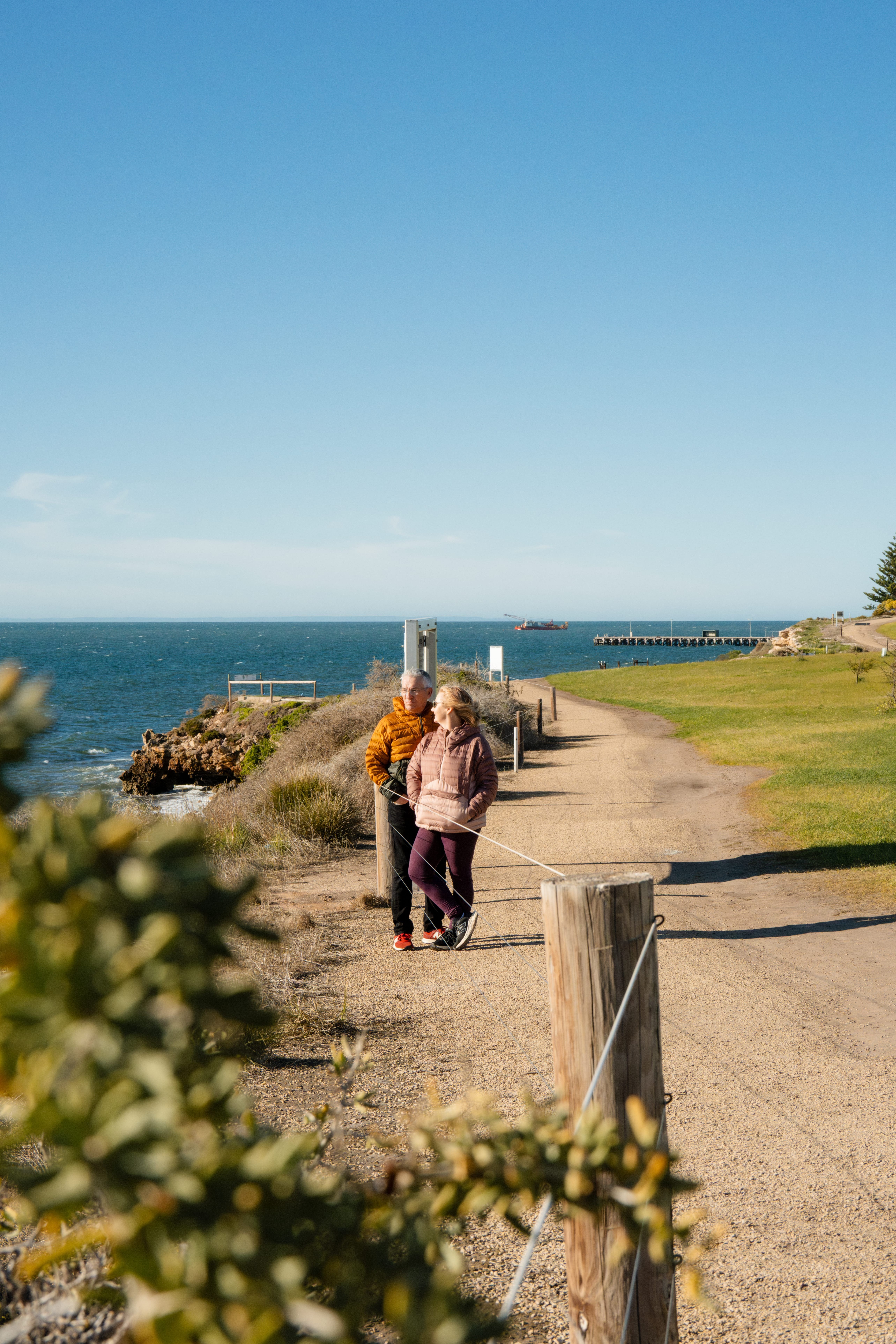 Coastal Walk. Edithburgh, Yorke Peninsula. Coastal Walk. Edithburgh, Yorke Peninsula.